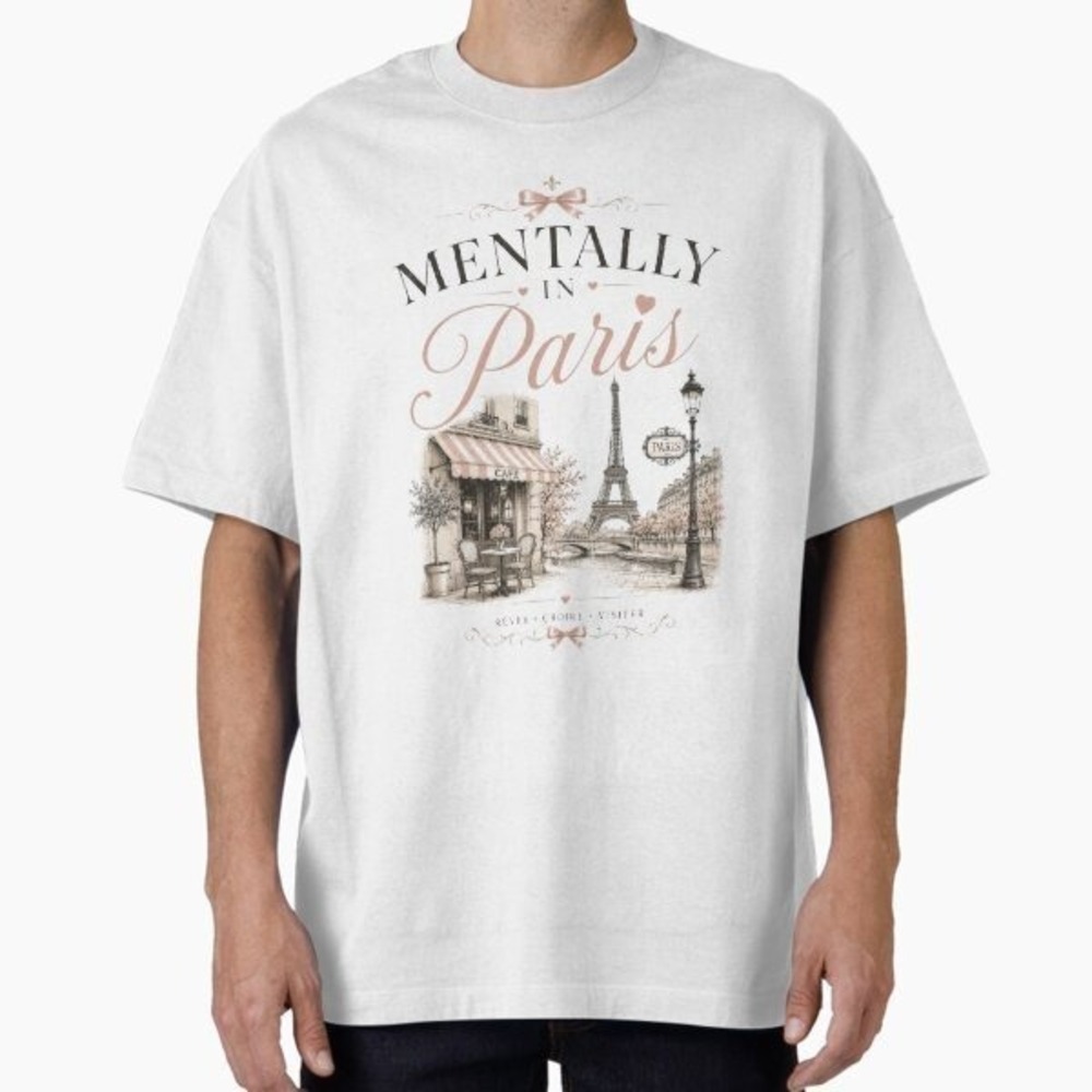 Emily In Paris Parisian Girl Graphic Tee Shirt Fashion Lovers